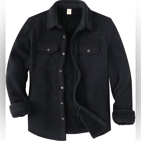 Other - New Mens Sherpa Fleece Lined Winter Jacket Multiple Sizes